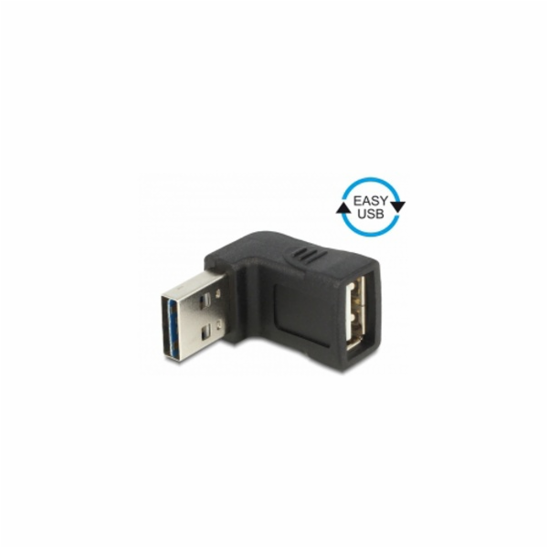 Delock USB adaptér USB - USB černý (65521)