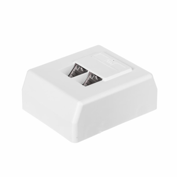 NETRACK 106-36 complete surface-mounted outlet 2xRJ45 8p8...