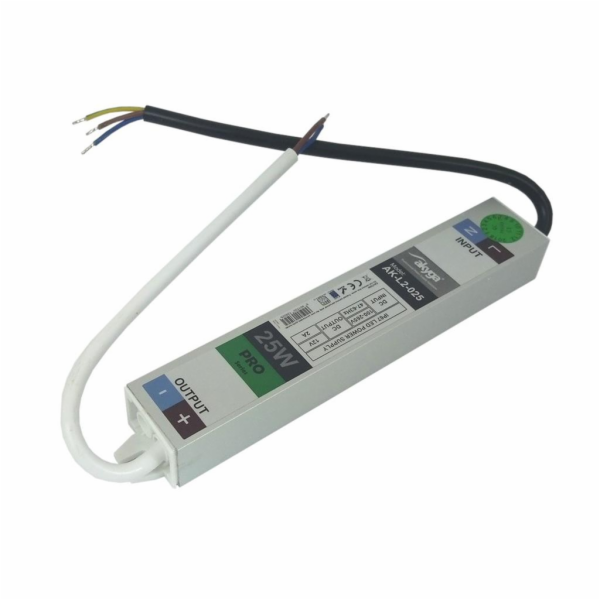 Zdroj Akyga AK-L2-025 LED Pro napájení osvětlení 12V/25W,...