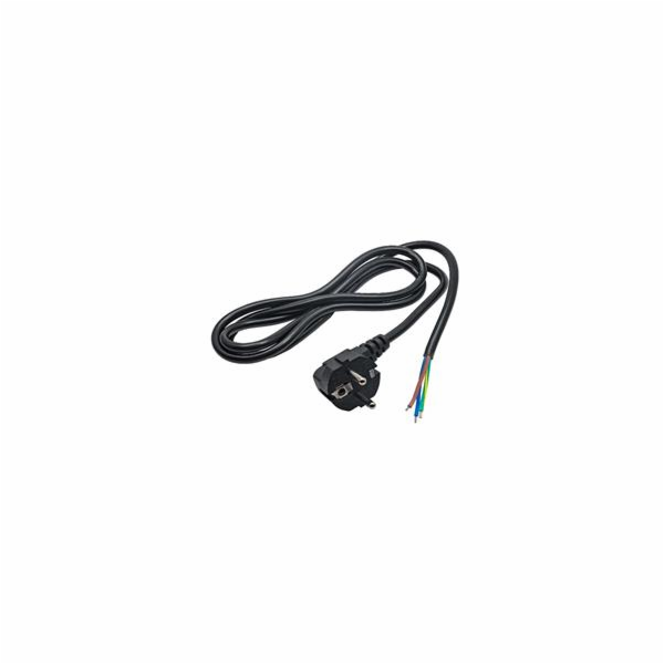 Akyga napájecí kabel 1.5m/250V/PVC/černá 