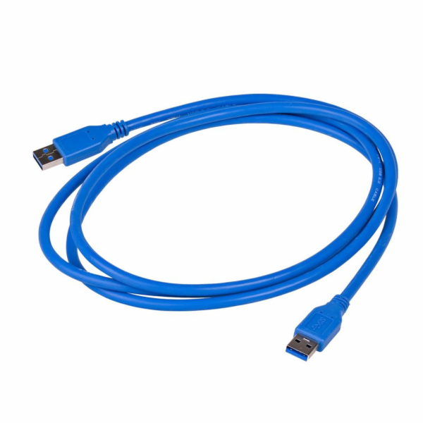 Akyga kabel USB 3.0 A-A 1.8m/modra