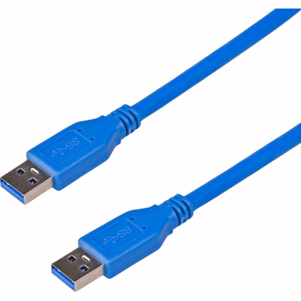 Akyga kabel USB 3.0 A-A 1.8m/modra