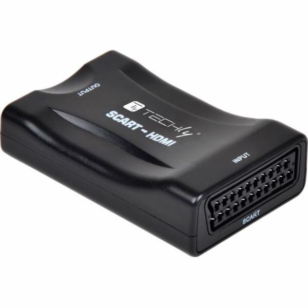 AV Techly Scart - HDMI adaptér černý (IDATA SCART-HDMI3)