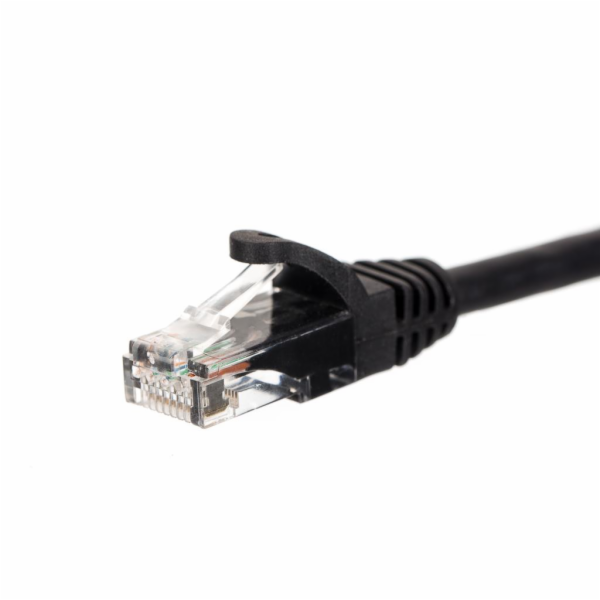 NETRACK BZPAT36K patch cable RJ45 snagless boot Cat 6 UTP...