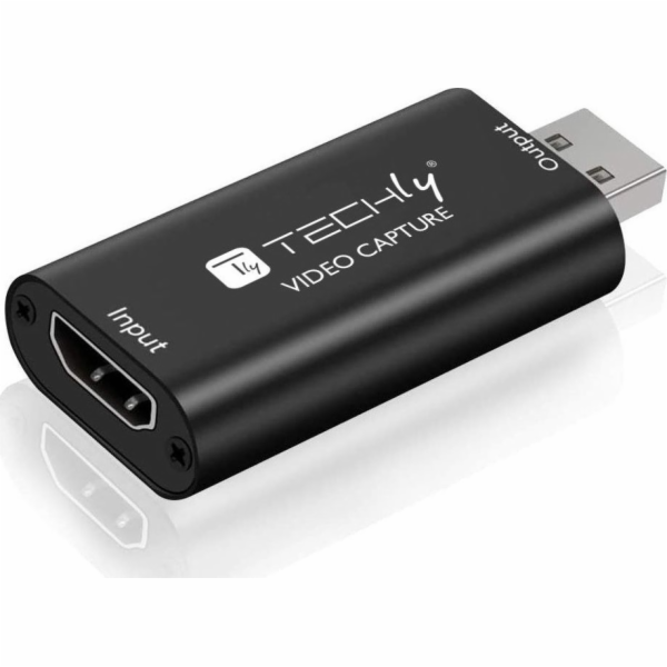 Techly USB - HDMI adaptér černý (I-USB-VIDEO-1080TY)