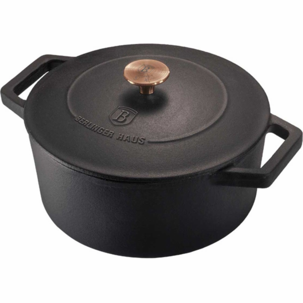 BerlingerHaus pekáč litinový s poklicí 20cm BH-6491 Black...