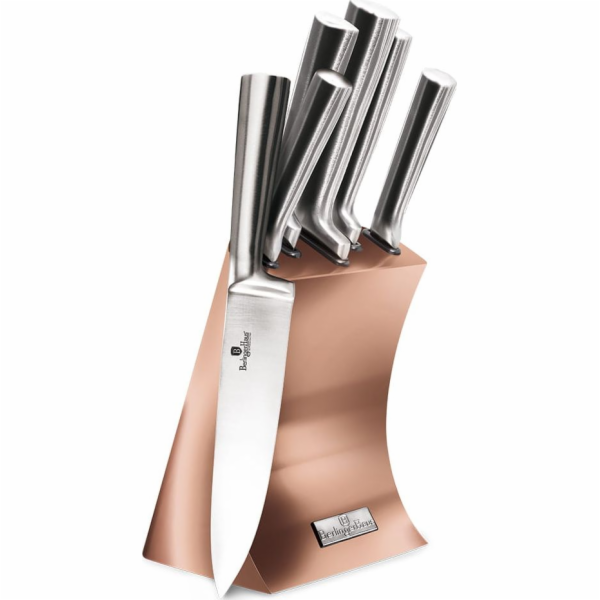 BerlingerHaus sada nožů ve stojanu BH-2451 Rosegold Metal...