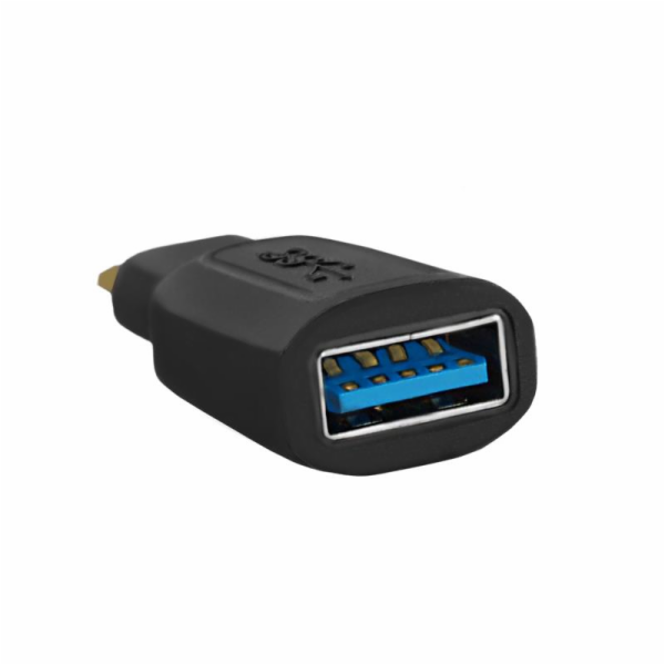 Qoltec USB-C – USB adaptér černý (50505)