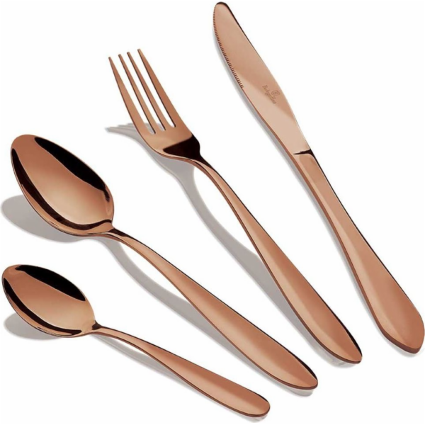 BerlingerHaus sada  příborů 24ks BH-2623 Rosegold Metalli...