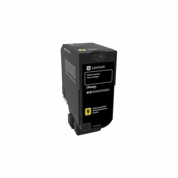 LEXMARK Toner Corporate Yellow for CS720 CS725 CX725 3k