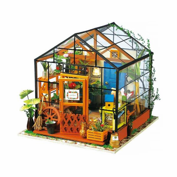 Hračka Robotime miniatura domečku Skleník
