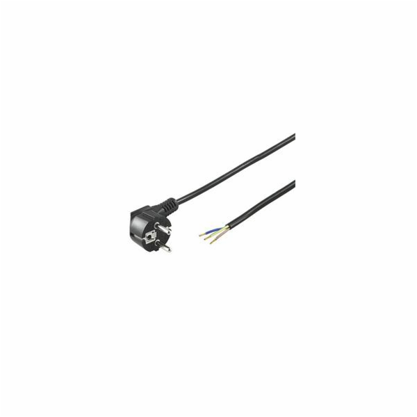 PREMIUMCORD Kabel Flexo síťový třížilový 230V s úhlovou v...
