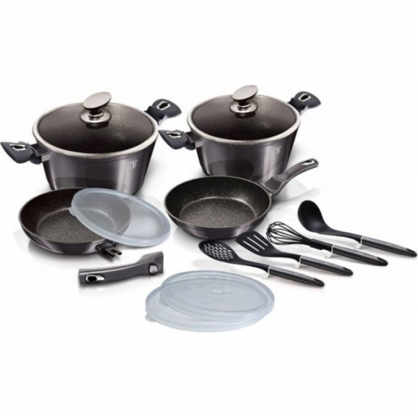 BerlingerHaus sada nádobí 13ks BH-7059 Carbon PRO