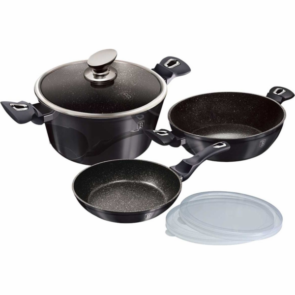 BerlingerHaus sada nádobí 5ks BH-6905 Carbon PRO
