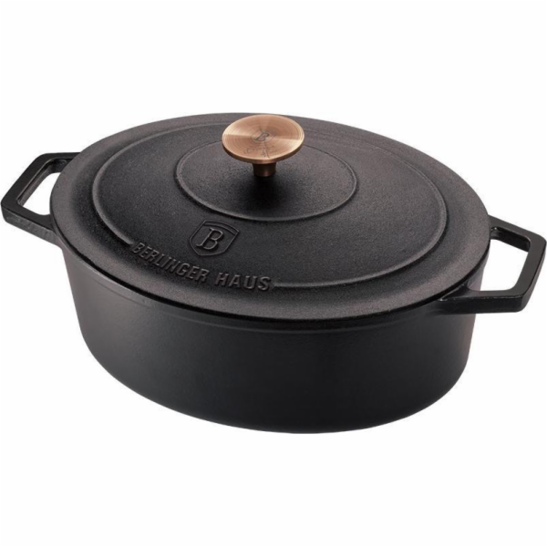 BerlingerHaus pekáč litinový BH-6518 Black Rose Collectio...