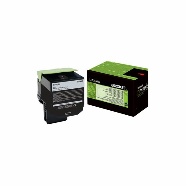 Lexmark 80C2XKE černá tonerová kazeta, extravysokokapacit...