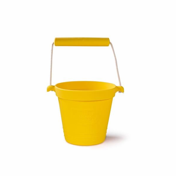Kyblíček Bigjigs Toys plážový žlutý