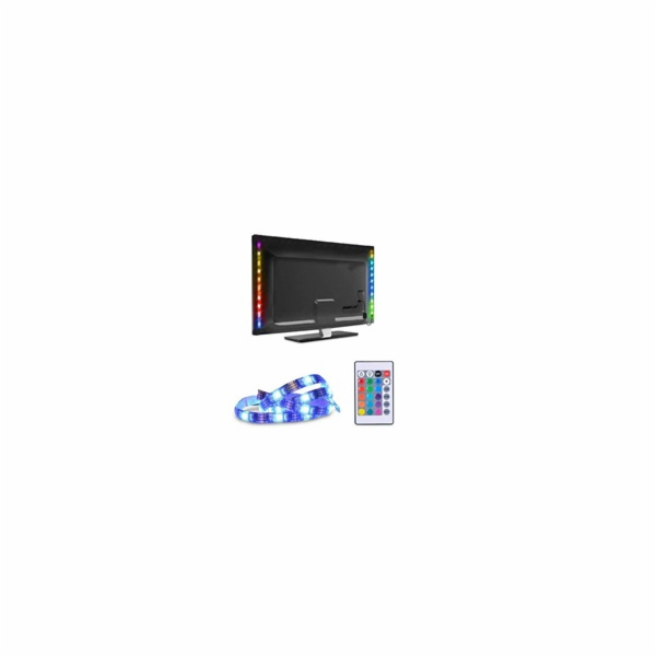 Solight LED RGB pásek pro TV, 2x 50cm, USB, vypínač, dálk...