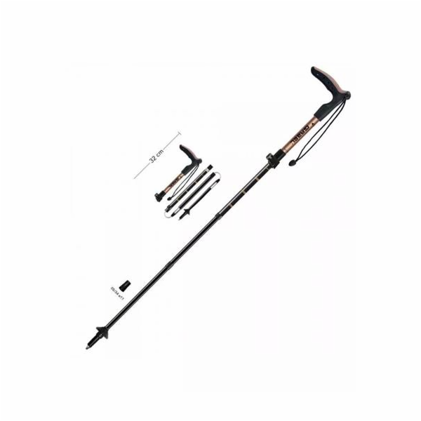Hůl Gabel Explorer Wired FL XTL trekingová, skládací 