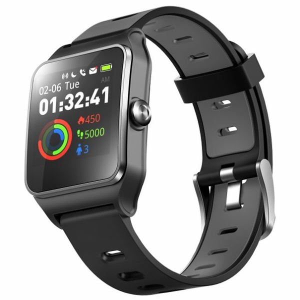 UMAX chytré hodinky U-Band P1 PRO/ 1,3" IPS/ Bluetooth 4....