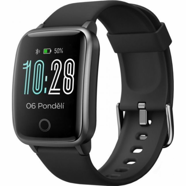 UMAX chytré hodinky U-Band P2-L Black/ 1,3" TFT/ Bluetoot...