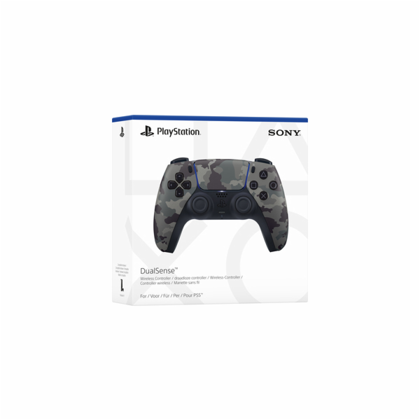 PlayStation 5 DualSense PS719423195 grey camouflage