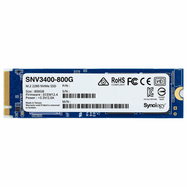 Synology SSD M.2 NVMe 2280 800GB