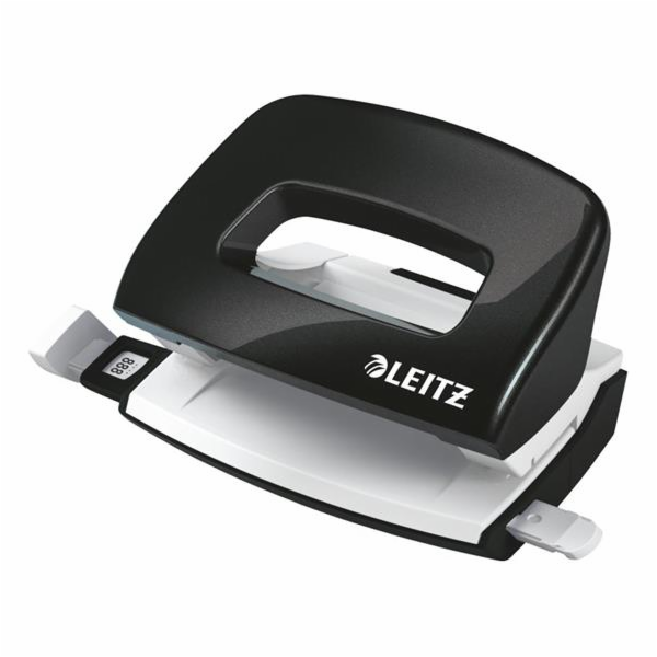 LEITZ Mini děrovačka  NeXXt 5060, černá