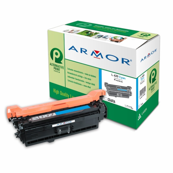 OWA Armor toner kompatibilní s HP CE401A, 6000st, modrá/cyan