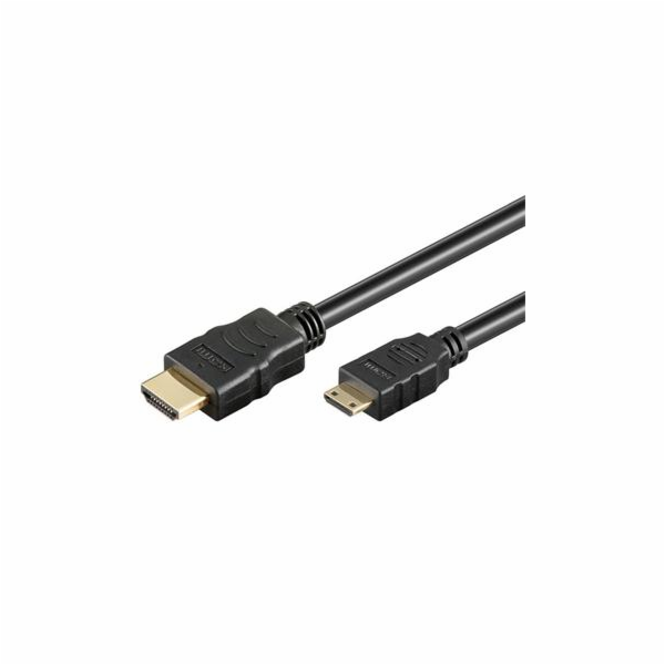 PremiumCord Kabel HDMI A - HDMI mini C, 1m