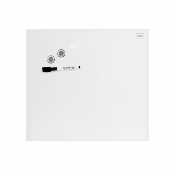 Nobo skleněná bílá tabule 300 x 300 mm