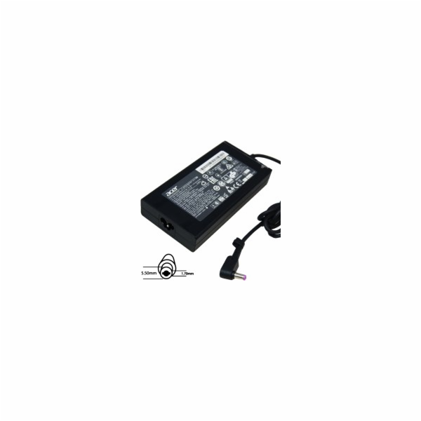 Acer adaptér 135W 19V AC 5.5x1.7mm 77011164 (bez síťové š...