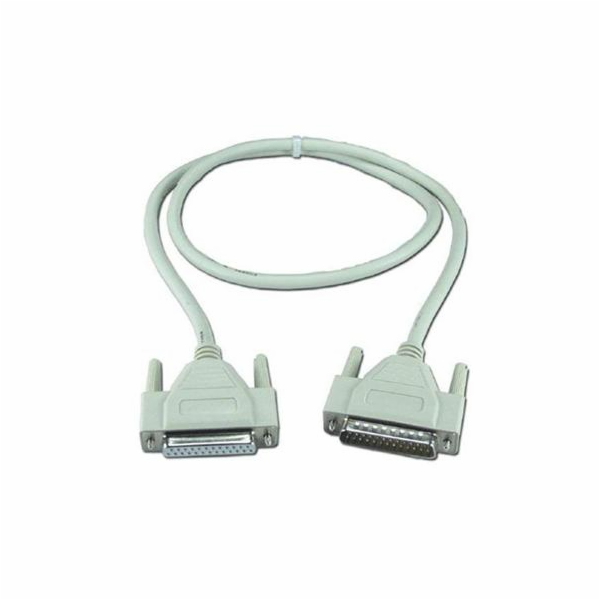 PremiumCord Datový kabel 25M-25F 2m 25ž.