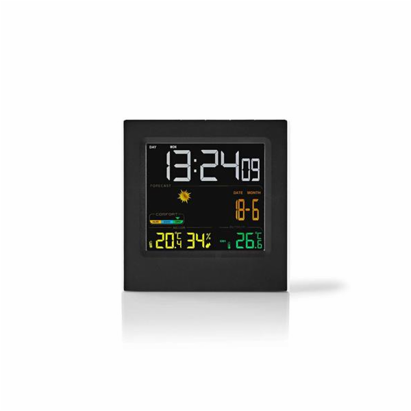 NEDIS meteostanice/ vnitřní a venkovní/ digitální/ bezdrá...