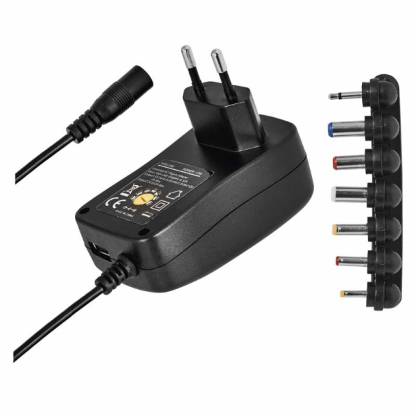 Emos univerzální napájecí zdroj pulzní N3110, 3-12 V / 0....
