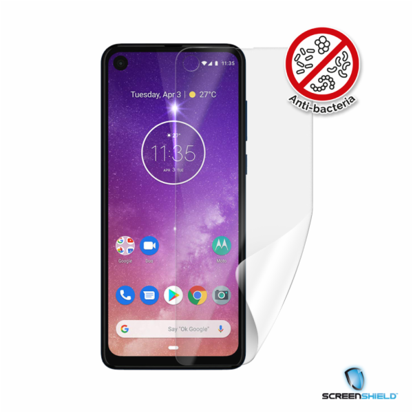 Screenshield Anti-Bacteria MOTOROLA One Vision XT1970 fol...