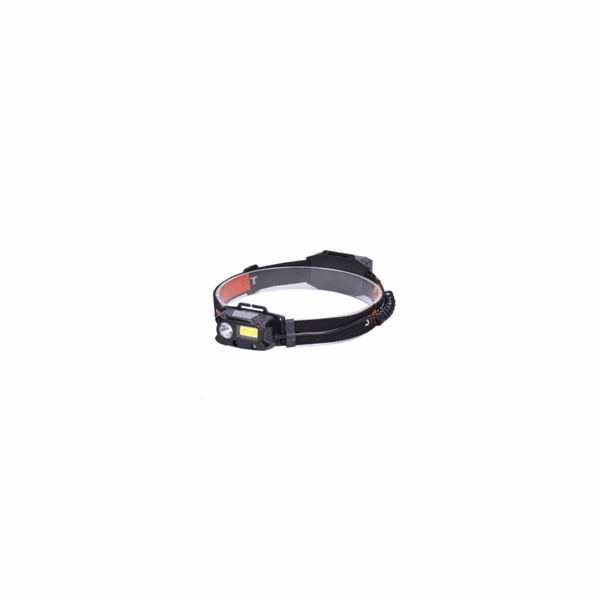 Solight LED čelová nabíjecí svítilna, 3W + COB,150 + 60lm...