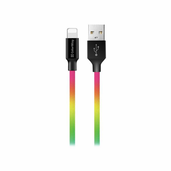 Colorway Datový Kabel USB/ Apple Lightning/ 2.4A/ 1m/ Mul...
