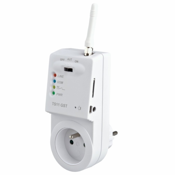 ELEKTROBOCK GSM zásuvka s možností regulace teploty TS11 GST