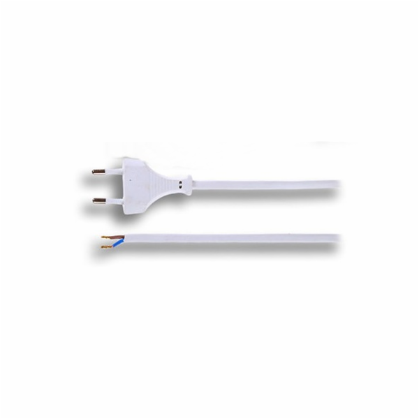 Solight flexo šňůra, 2x 0,75mm2, bílá, plochá, 5m - PF11
