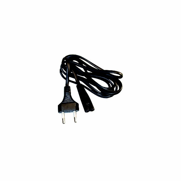Solight napájecí kabel 2-pin, 230V, 2,5A, 2m - SSP0102E