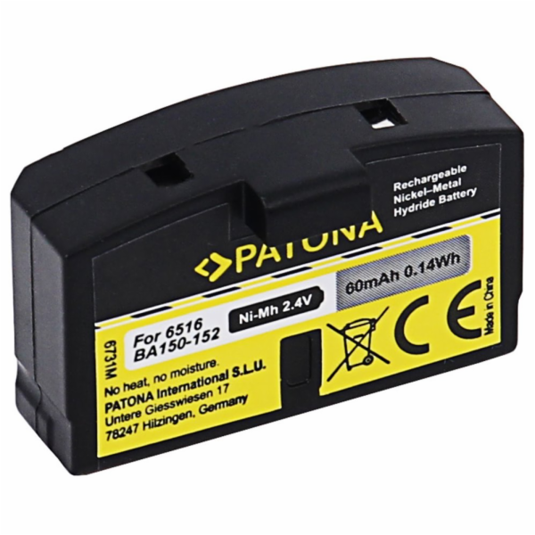 PATONA baterie pro sluchátka Sennheiser BA150/BA151/BA152...