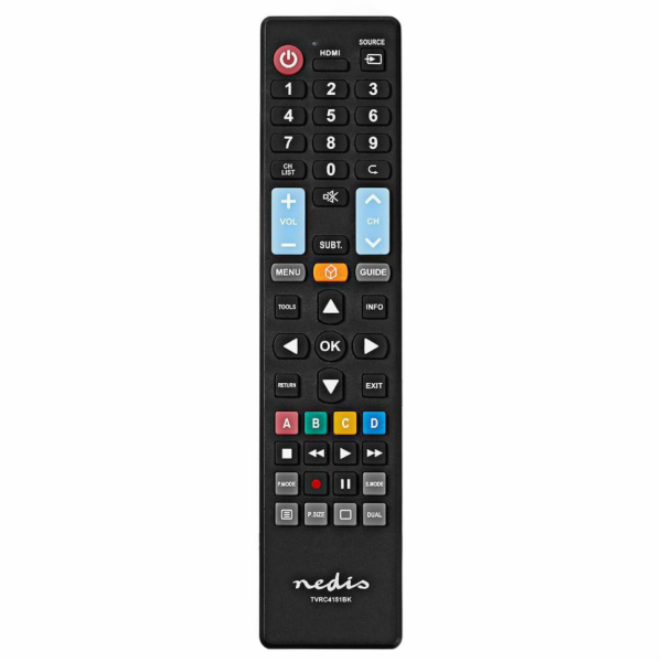 Dálkový ovladač Nedis TVRC4151BK předprogramovaný  5v1/ p...