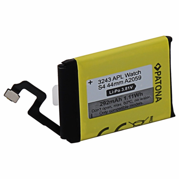 PATONA baterie pro chytré hodinky Apple Watch 4  292mAh A...