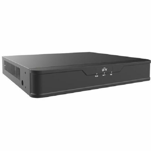 UNIVIEW NVR, 8 PoE (Max 108W) kanálů, H.265, 1x HDD, vstu...