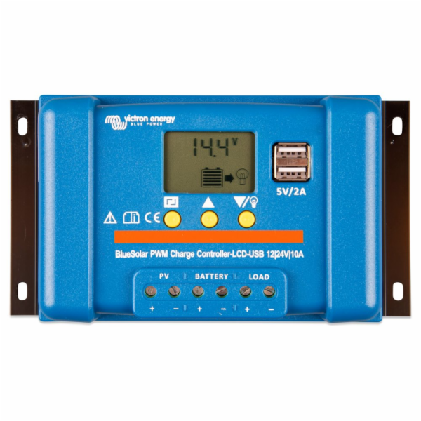 Victron BlueSolar-LCD&USB 30A PWM solární regulátor SCC01...