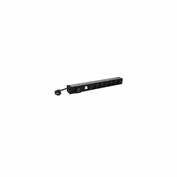 LEGRAND PDU Základní, 1U-19", výstup 6x 230V (CZ/FR), 1-f...