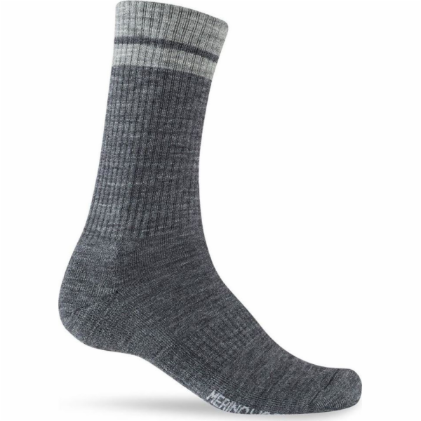 GIRO Ponožky GIRO WINTER MERINO WOOL uhlově šedá ros. XL ...