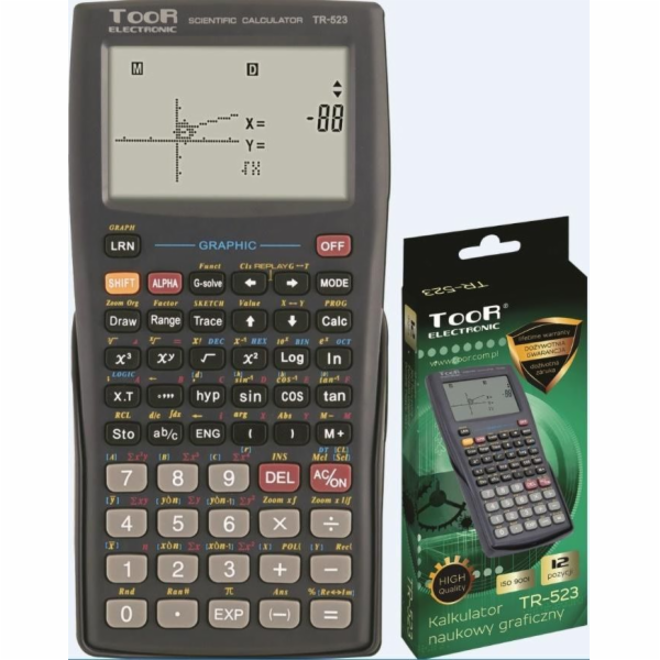 Toor Electronic Scientific Graph Calculator (279588)