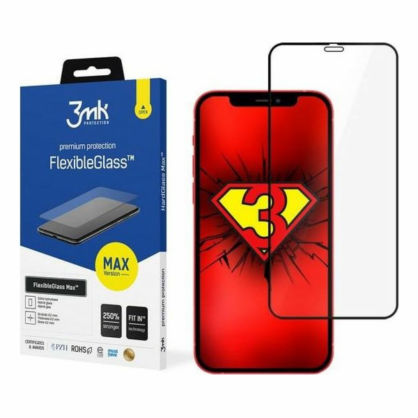 3MK 3MK FlexibleGlass Max iPhone 12 Mini 5,4 černá / černá